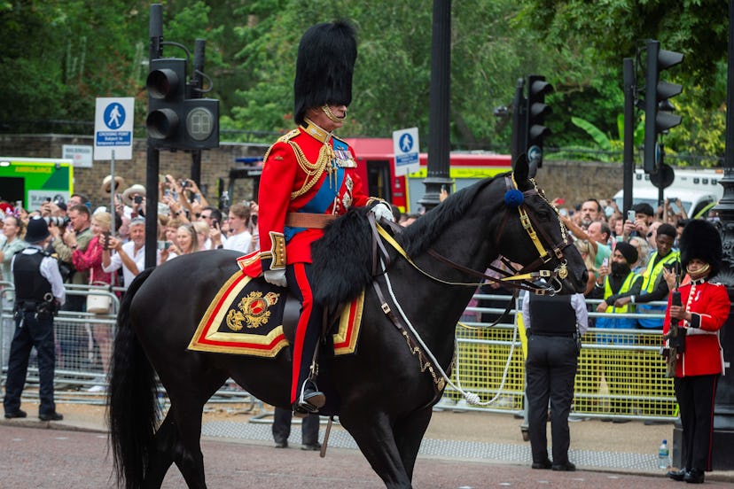 King Charles' Trooping the Colour parade might not include a traditional horse ride. 