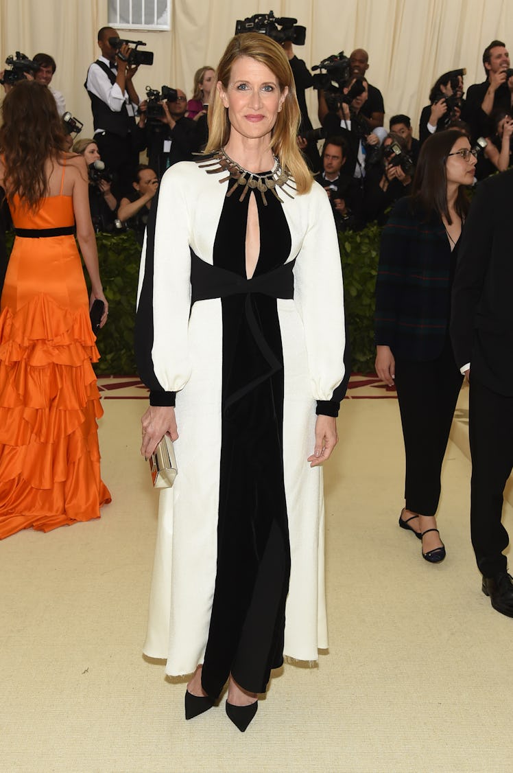 Laura Dern attends the Heavenly Bodies: Fashion & The Catholic Imagination Costume Institute Gala at...