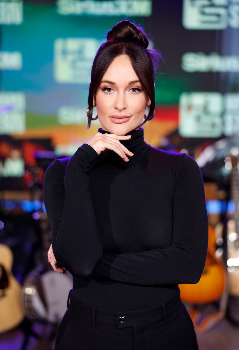 NASHVILLE, TENNESSEE - MARCH 18: Singer & songwriter Kacey Musgraves visits SiriusXM Studios on Marc...