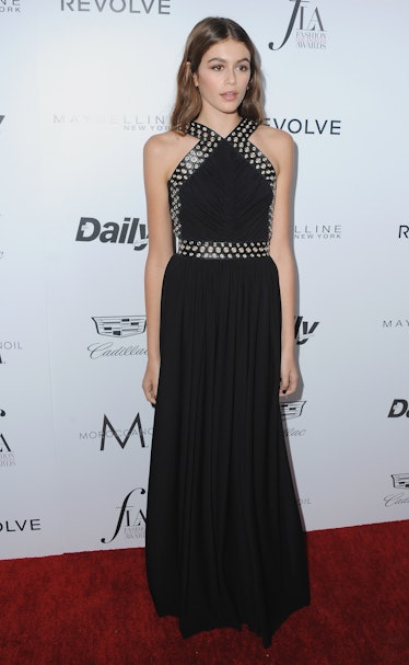 Model Kaia Gerber Daily Front Row'a geliyor "Moda Los Angeles Ödülleri" 2016 Sunset Tower H'de...