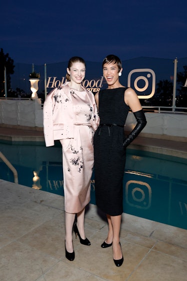 Hunter Schafer and Dara attend THR Power Stylists presented by Instagram at Sunset Tower Hotel on Ma...
