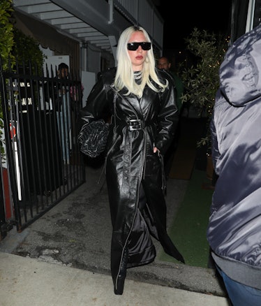 Lady Gaga's Birthday Suit Calls For All Black Everything