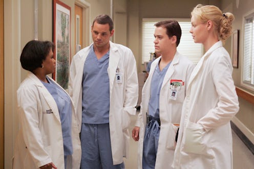 Dr. Bailey, Alex, George, and Izzie on 'Grey's Anatomy.' Photo via Getty Images