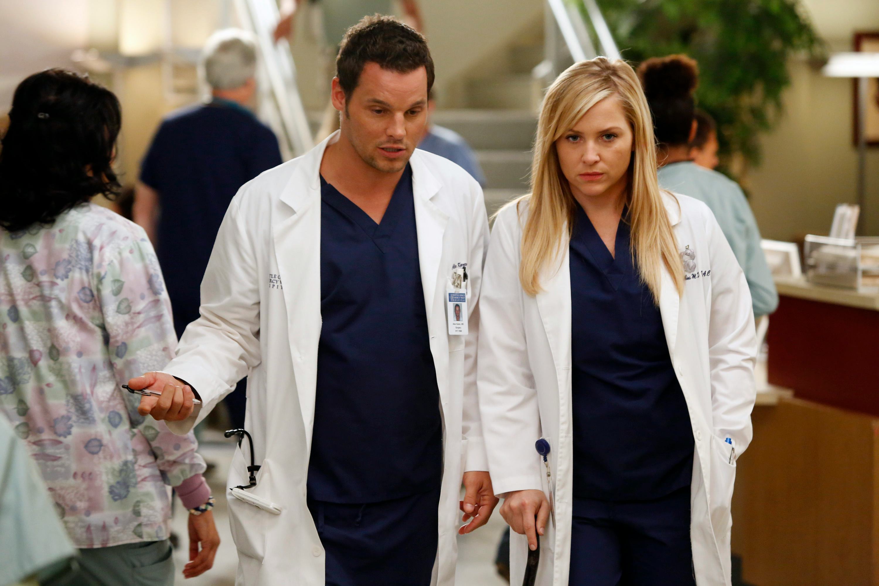 Alex and Arizona on &lsquo;Grey&rsquo;s Anatomy.&rsquo; Photo via Getty Images