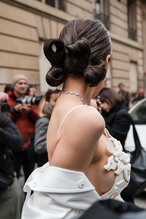 PFW F/W 24 street style beauty looks