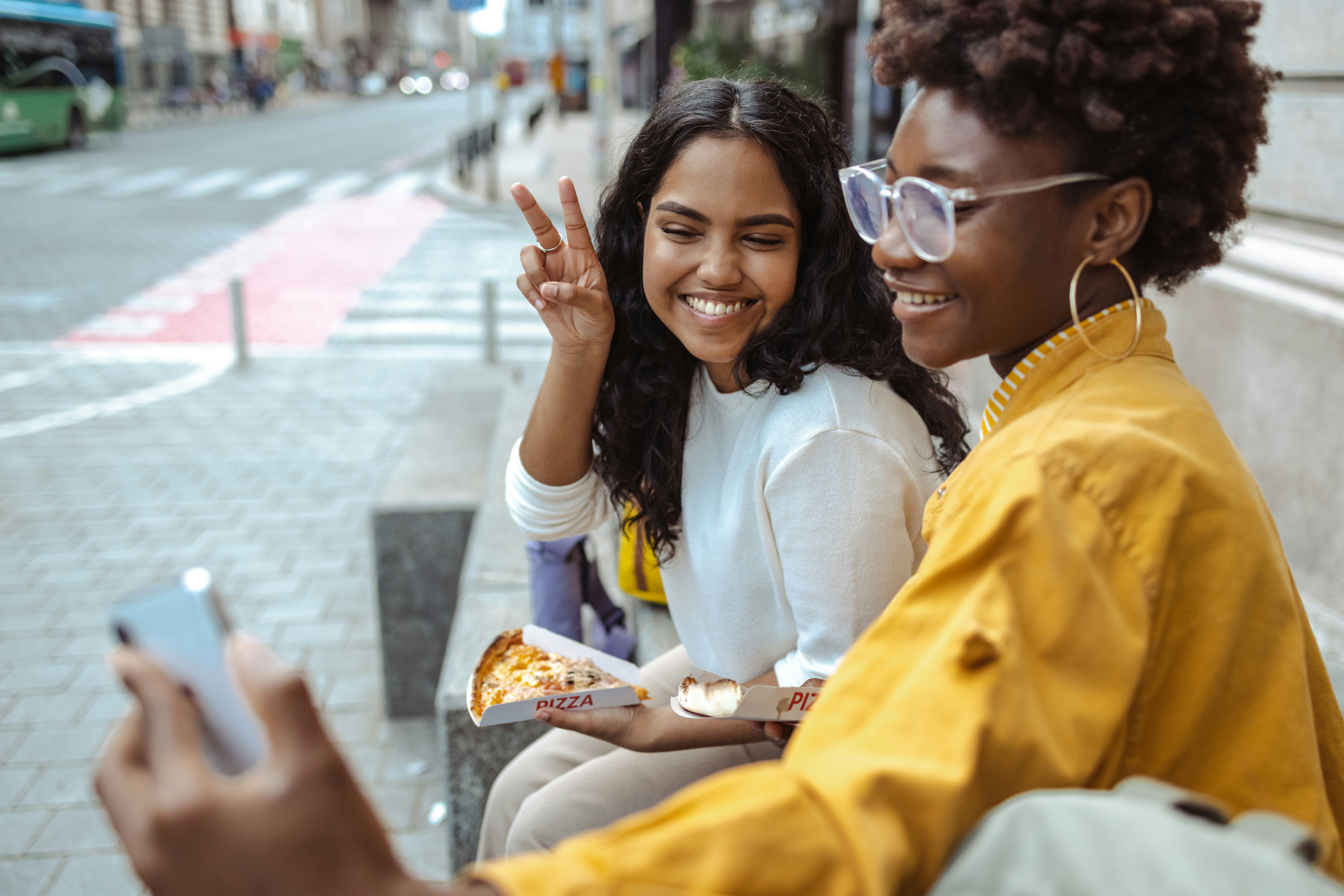 Check in with friends after a hard time.