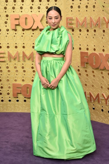 Greta Lee, 22 Eylül 2019'da Microsoft Theatre'da düzenlenen 71. Emmy Ödüllerine katıldı