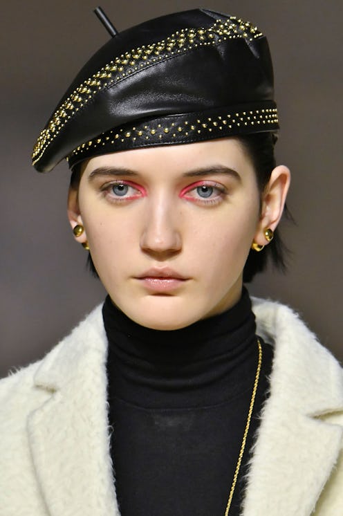 dior fall/winter 2024 pink eyeshadow
