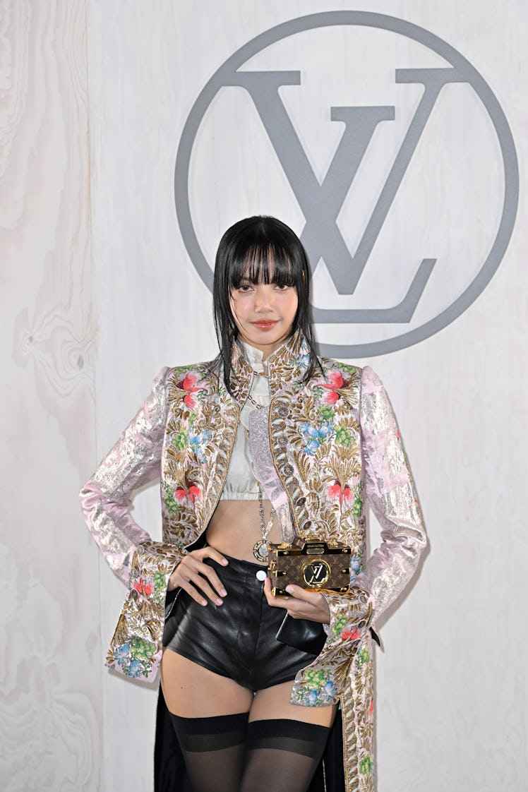 Lisa attends the Louis Vuitton Womenswear Fall/Winter 2024-2025 show as part of Paris Fashion Week o...