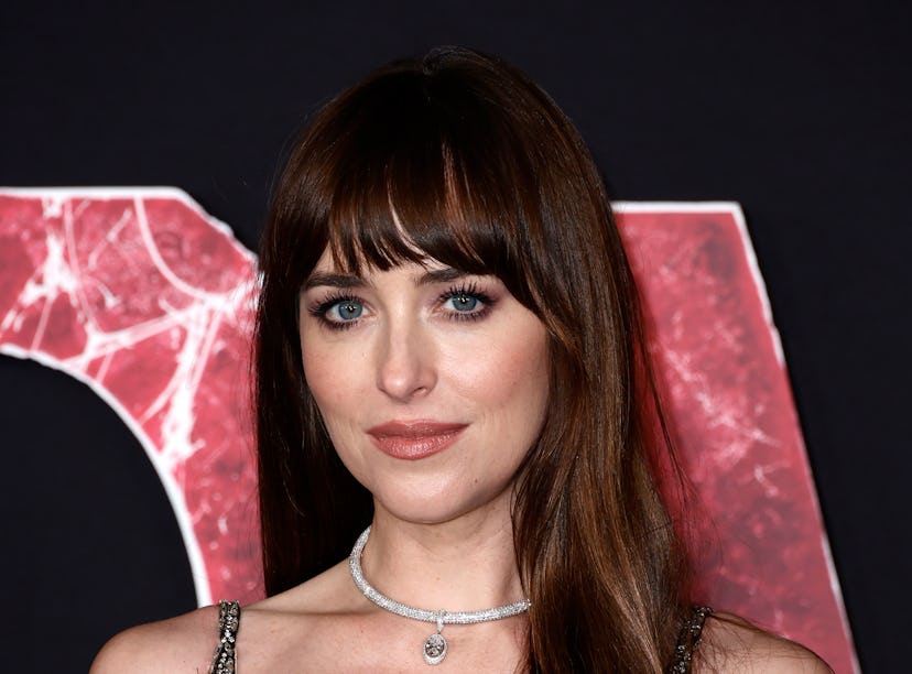 Dakota Johnson opened up about her love for Taylor Swift.