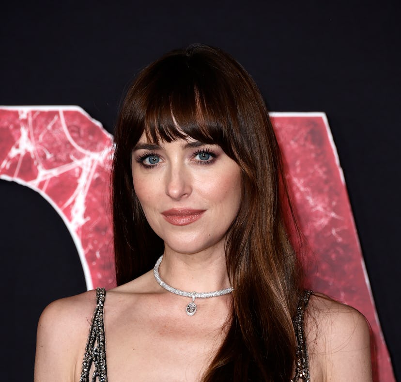 Dakota Johnson opened up about her love for Taylor Swift.