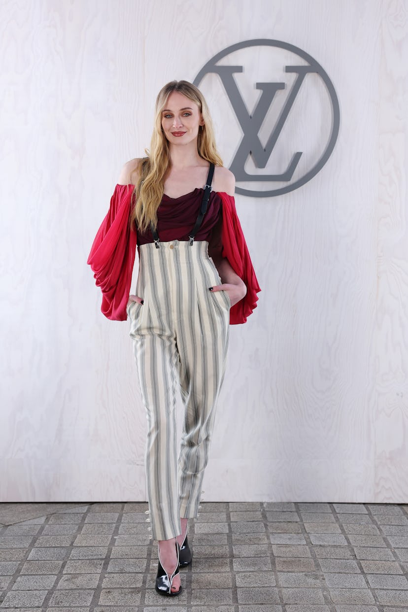 Sophie Turner at Louis Vuitton Paris Fashion Week FW 2024