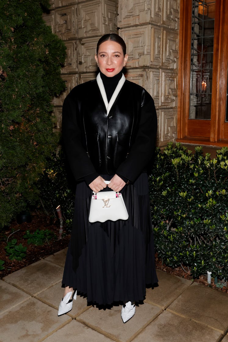 LOS ANGELES, CALIFORNIA - MARCH 07: Maya Rudolph attends W Magazine and Louis Vuitton's Academy Awar...