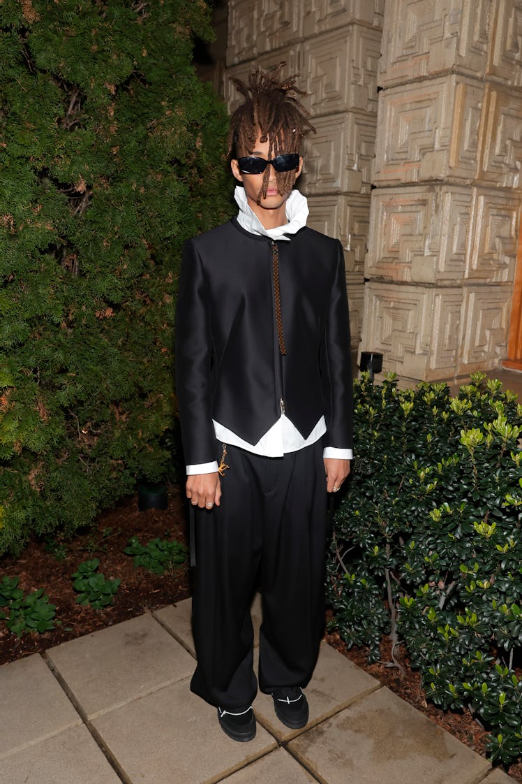 LOS ANGELES, CALIFORNIA - MARCH 07: Jaden Smith attends W Magazine and Louis Vuitton's Academy Award...