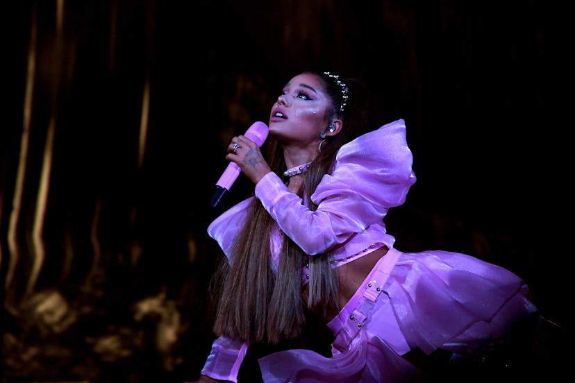 Ariana Grande performs onstage