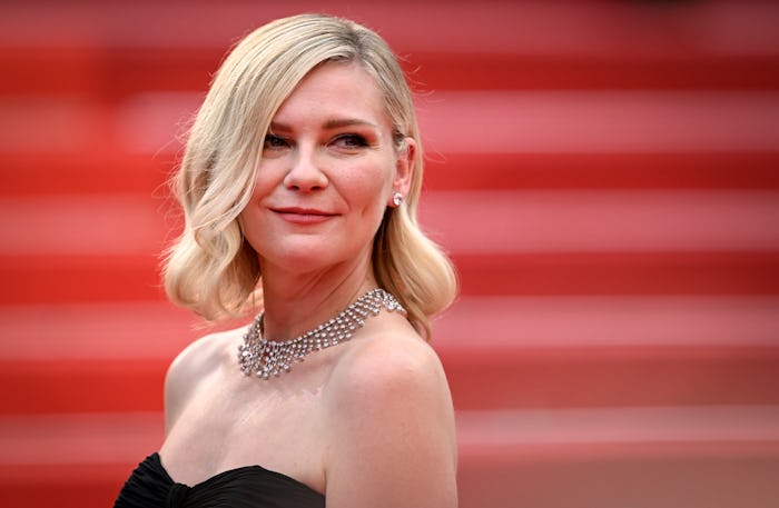 CANNES, FRANCE - MAY 20: Kirsten Dunst attends the "Killers Of The Flower Moon" red carpet during th...