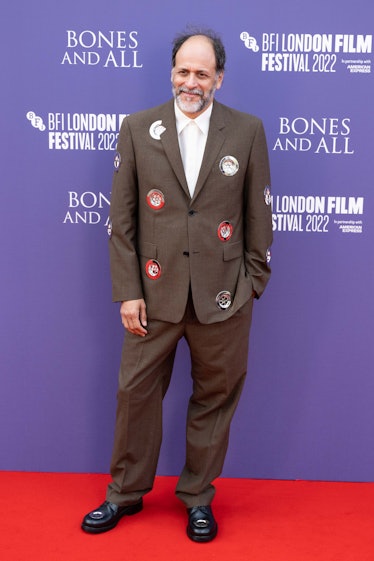 Luca Guadagnino attends the "Bones & All" premiere 
