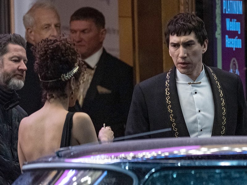 ATLANTA, GA - JANUARY 19: Nathalie Emmanuel and Adam Driver are seen on the set of Francis Ford Copp...
