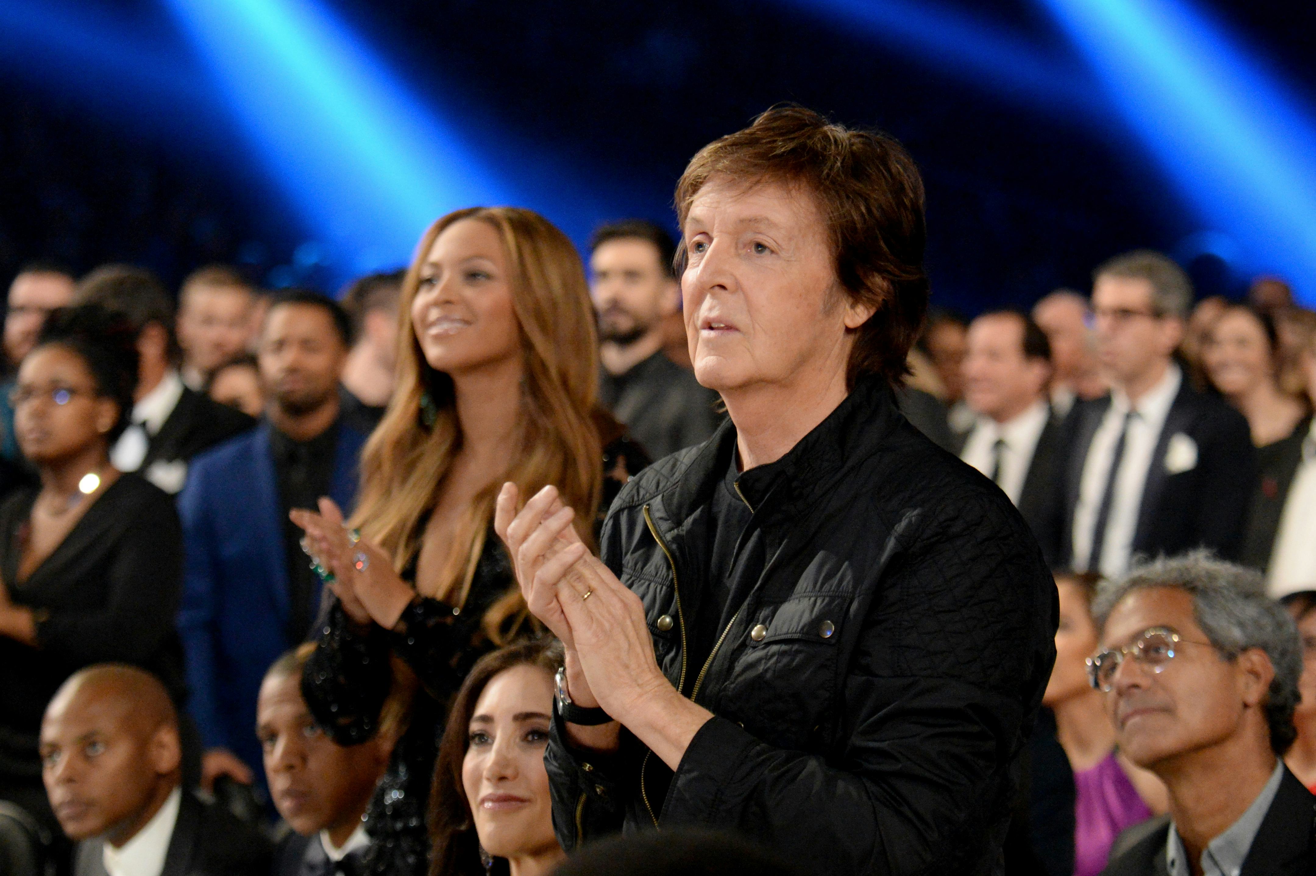 Beyoncé and Paul McCartney