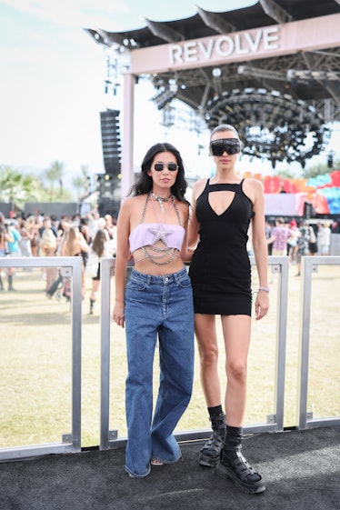 Irina Shayk at Revolve Fest at Coachella 2023 in Indio, California on April 16, 2023.