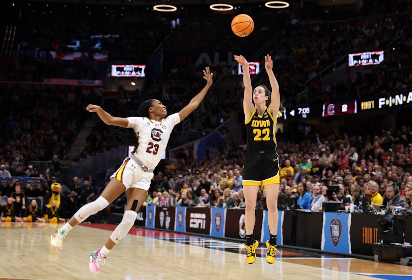 After finishing her senior year at Iowa, Caitlin Clark is heading to the WNBA draft night.