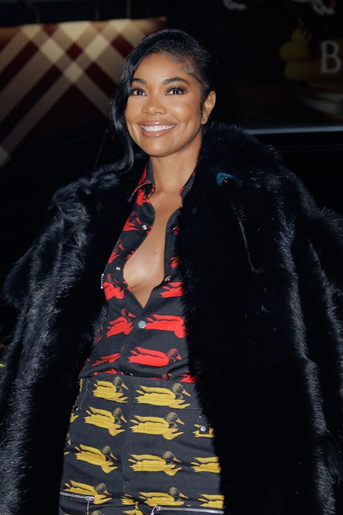 NEW YORK, NEW YORK - NOVEMBER 09: Gabrielle Union attends Burberry Knight Bar Event in NoHo on Novem...