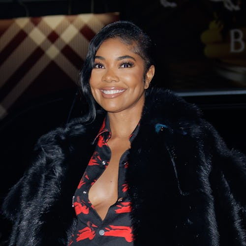 NEW YORK, NEW YORK - NOVEMBER 09: Gabrielle Union attends Burberry Knight Bar Event in NoHo on Novem...