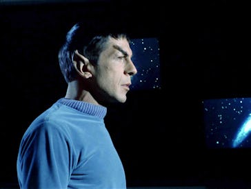 LOS ANGELES - DECEMBER 1: Leonard Nimoy as Commander Spock (Mr. Spock) in the STAR TREK: The Origina...
