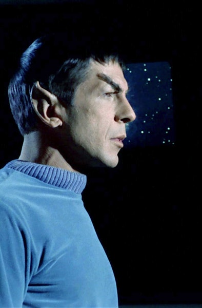 LOS ANGELES - DECEMBER 1: Leonard Nimoy as Commander Spock (Mr. Spock) in the STAR TREK: The Origina...