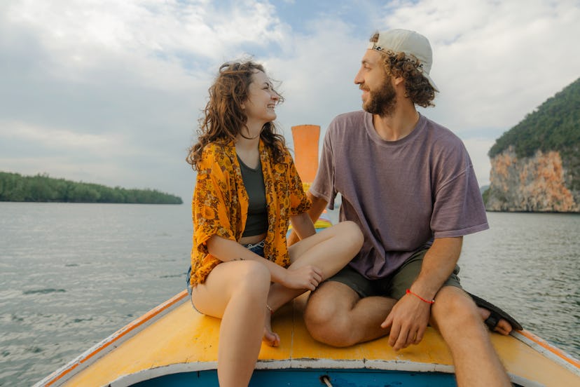 Going on a boat ride is one of the best summer date ideas, according to experts.