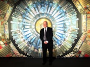 Nobel laureate Professor Peter Higgs at the Science Museum, London, ahead of the opening of the the ...