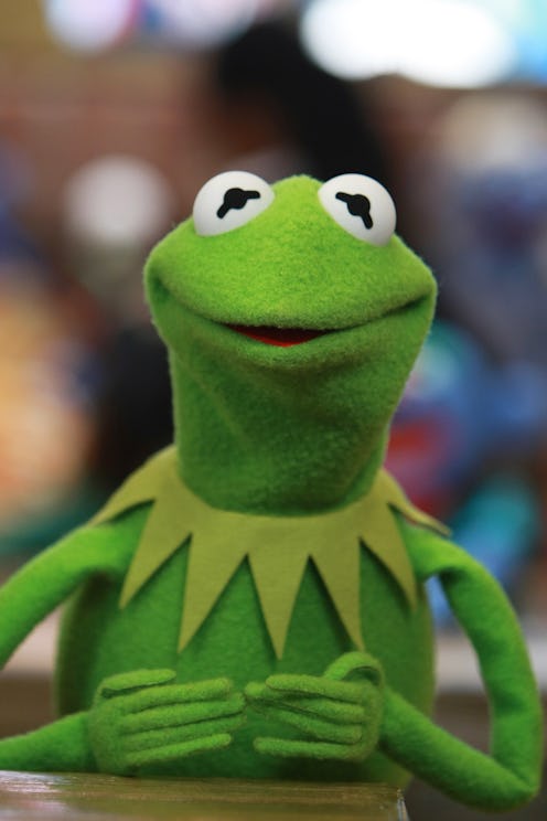 NEW YORK - NOVEMBER 11:  Kermit the Frog appears at the Whatnot Workshop at FAO Schwarz on November ...