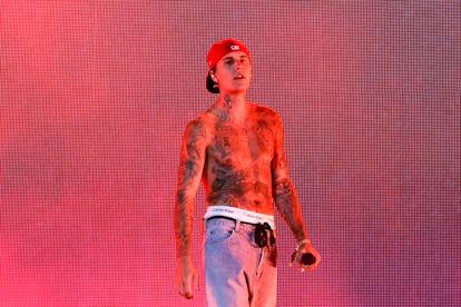 Justin Bieber performs at Coachella 2022