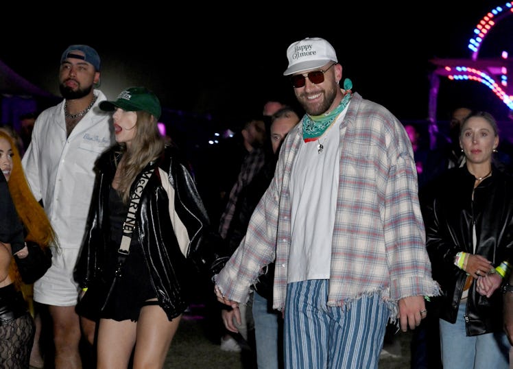 Taylor Swift and Travis Kelce were spotted at Coachella during Weekend 1.