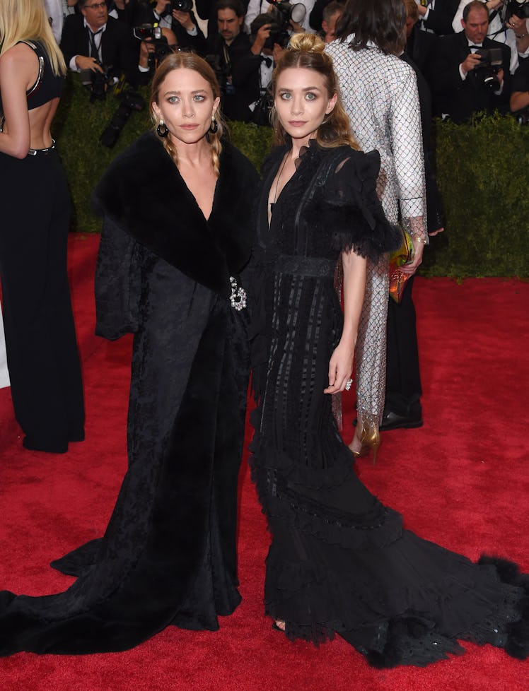 Actors/designers Mary-Kate Olsen and Ashley Olsen attend the 'China: Through The Looking Glass' Cost...
