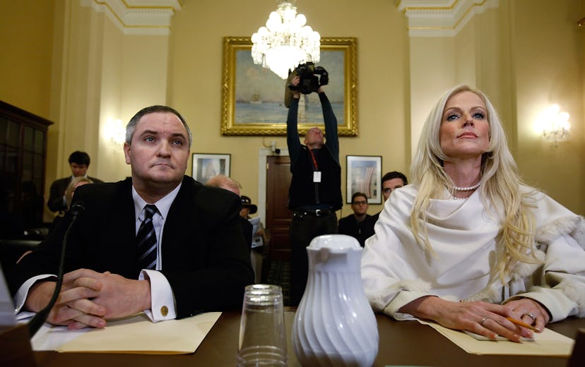 ‘The Real Housewives of D.C.’ star Michaele Salahi and her husband Tareq are questioned about their …