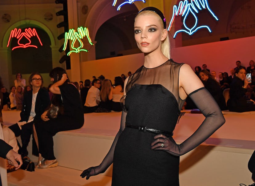 Anya Taylor-Joy attends the Dior pre-fall fashion show at the Brooklyn Museum in Brooklyn, New York ...