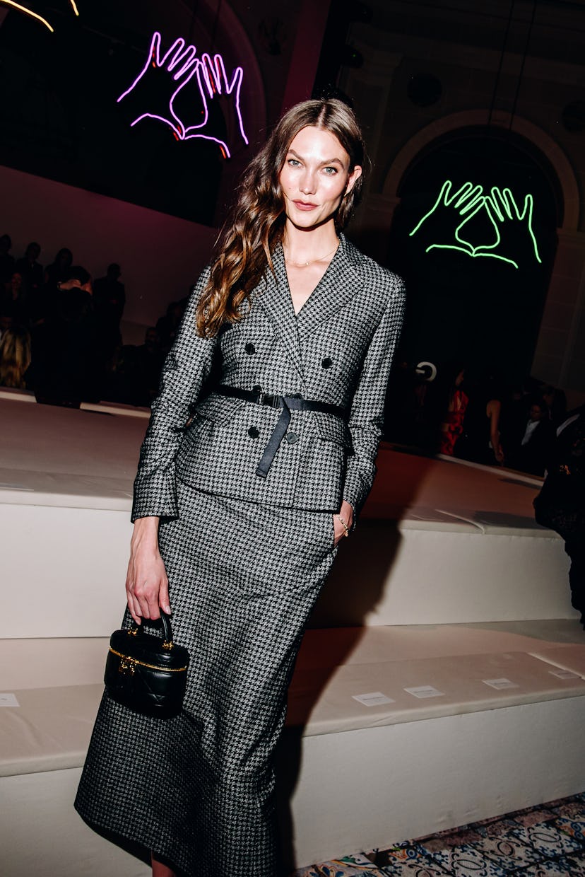 Karlie Kloss at the Dior Pre-Fall 2024 show
