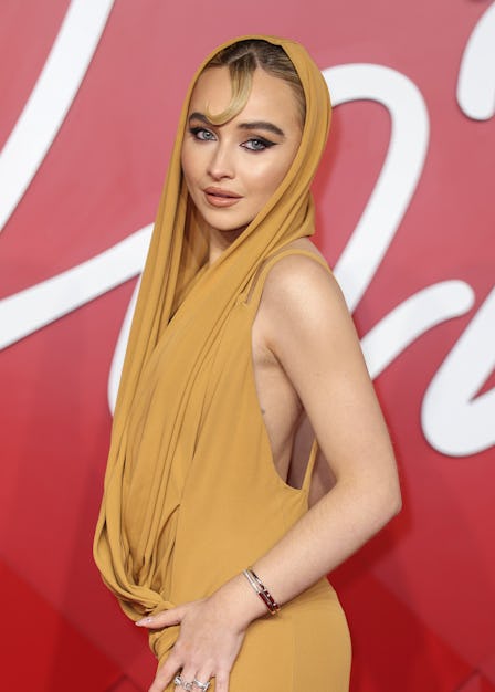 Sabrina Carpenter attends The Fashion Awards 2022 at the Royal Albert Hall on December 05, 2022 in L...