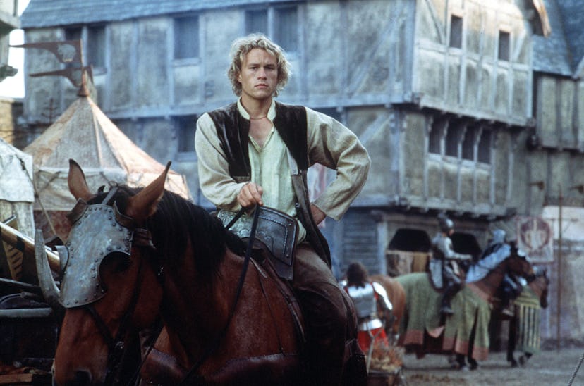Heath Ledger stars as William Thatcher in  "A Knight's Tale." (Photo by Egon Endrenyi/Columbia Pictu...