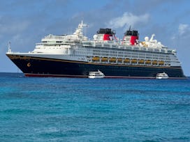 A pregnant woman was airlifted off a Disney cruise.