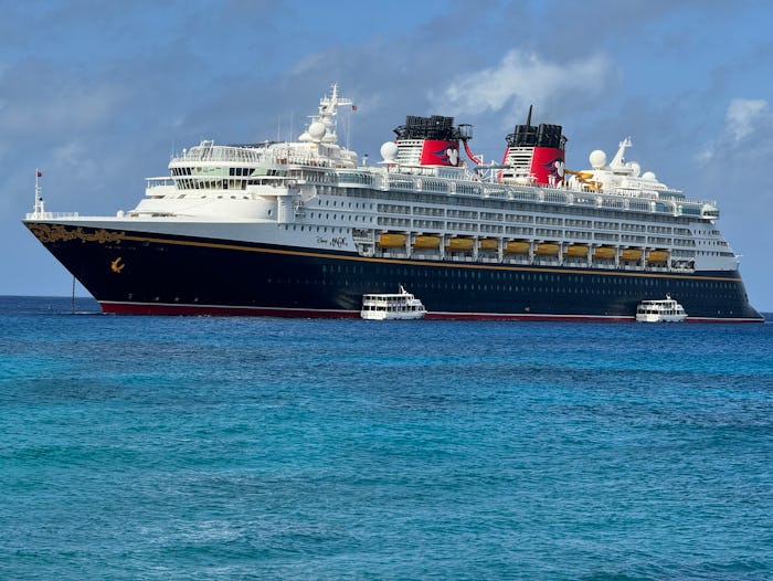 A pregnant woman was airlifted off a Disney cruise.