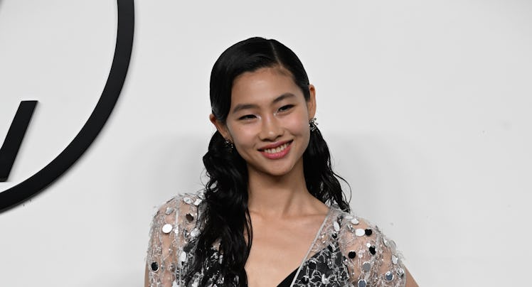 SHANGHAI, CHINA - APRIL 18: South Korean actress/model Hoyeon Jung attends Louis Vuitton Women's Voy...