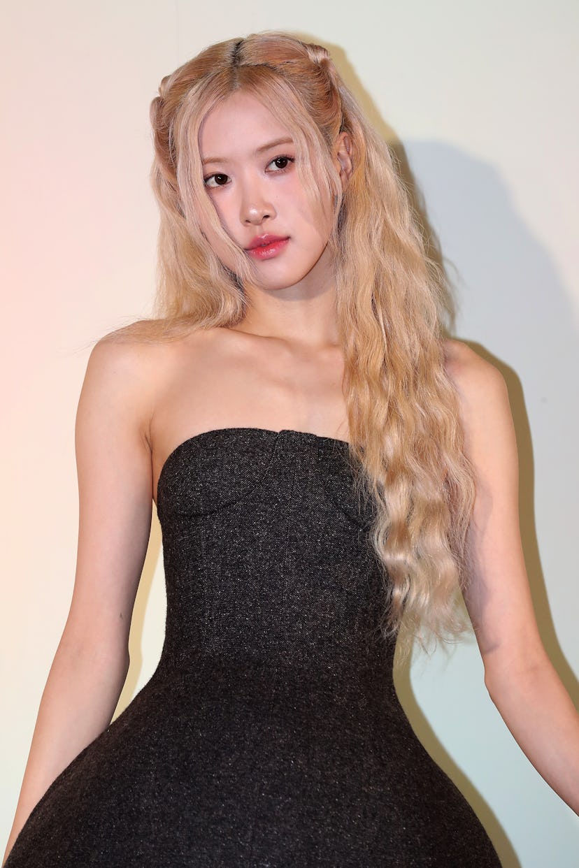 SEOUL, SOUTH KOREA - APRIL 15: Rimowa brand ambassador, Rosé of girl group BLACKPINK is seen at the ...