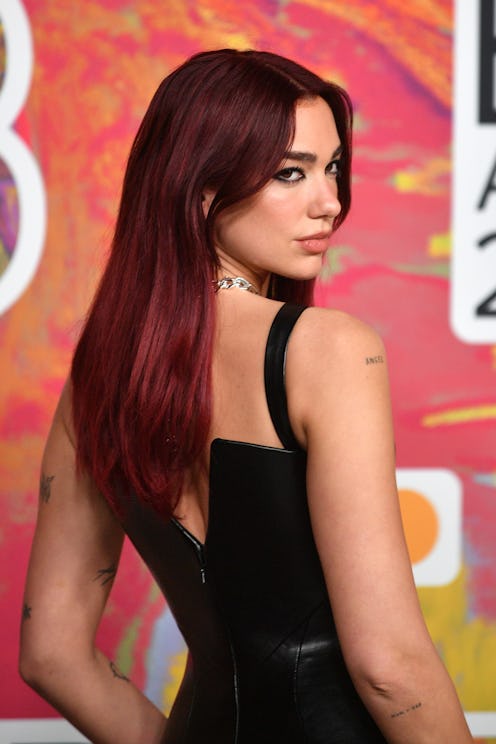 Dua Lipa attends the BRIT Awards 2024 at The O2 Arena on March 02, 2024 in London, England