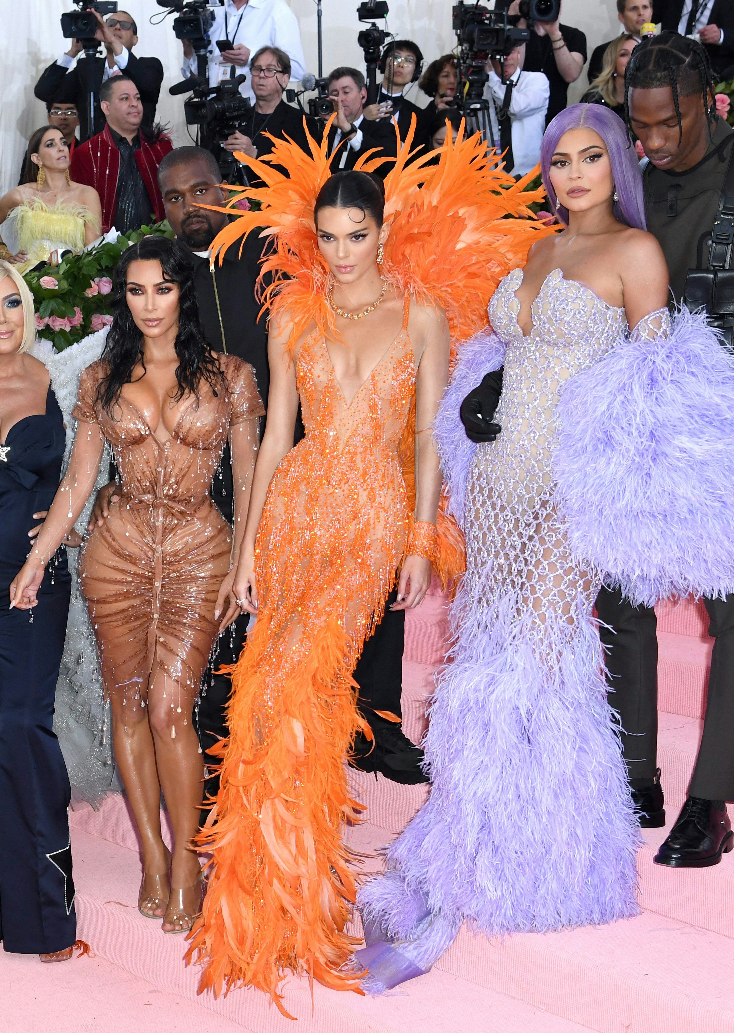 Every Look The Kardashian Jenners Have Worn To The Met Gala