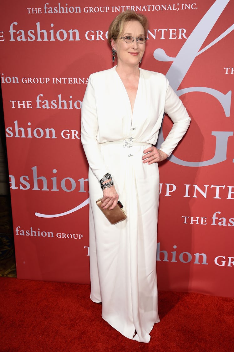 Meryl Streep attends The FGI 32nd Annual Night Of Stars at Cipriani, Wall Street on October 22, 2015...