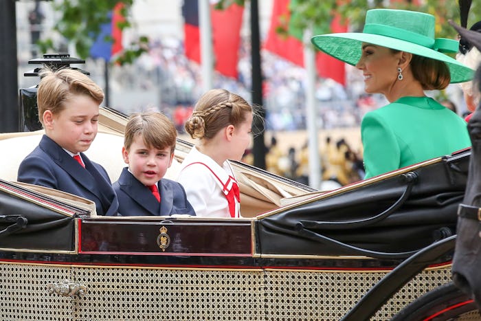 Kate Middleton's kids are trying to be helpful.