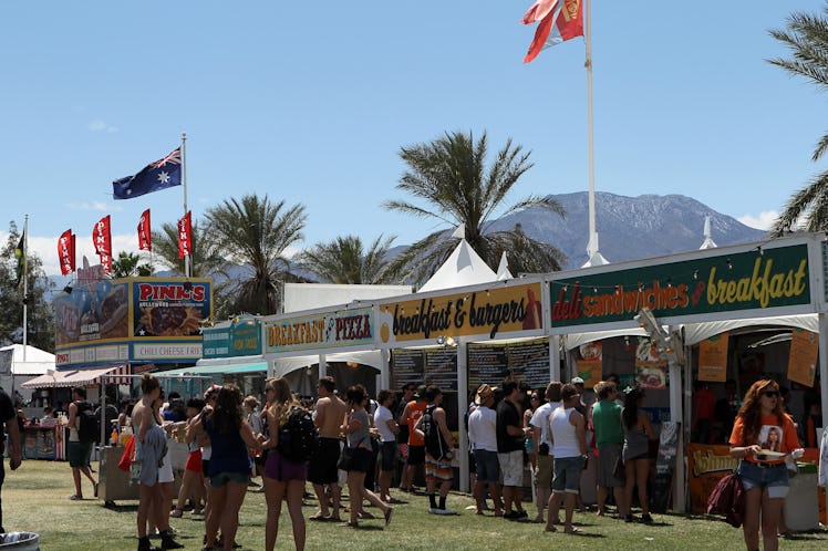 Festival-goers can buy food vendors and food trucks while at Coachella 2024.