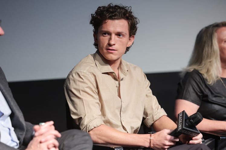 Tom Holland at Deadline presents Apple TV+'s "The Crowded Room" held at The London West Hollywood at...